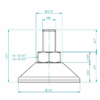 Leveling foot M10x25 Set - Image 6