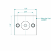 Mounting plate B Set - Image 3
